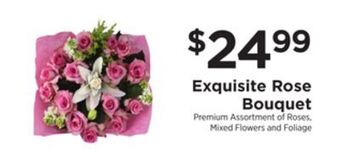 ShopRite Exquisite rose bouquet offer