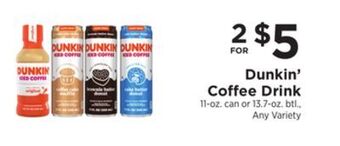 ShopRite Coffee drink offer