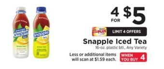 ShopRite Iced tea offer
