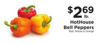 ShopRite Hothouse bell peppers offer