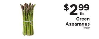 ShopRite Green asparagus offer