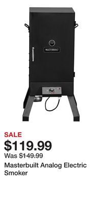 Cabela's Masterbuilt analog electric smoker offer
