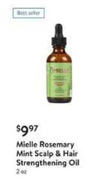 Walmart Mielle Rosemary Mint Scalp & Hair Strengthening Oil offer