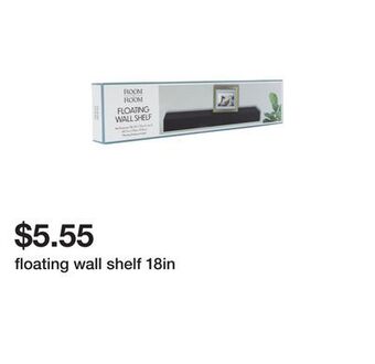 Five Below Floating wall shelf 18in offer