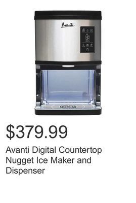 Costco Avanti digital countertop nugget ice maker and dispenser offer