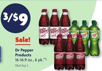Family Dollar Dr pepper products offer