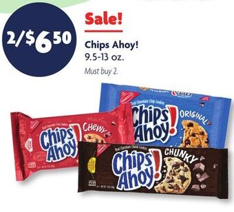 Family Dollar Chips ahoy! offer