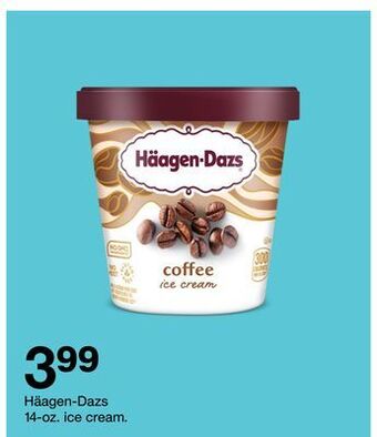 Target Häagen-dazs 14-oz. ice cream offer