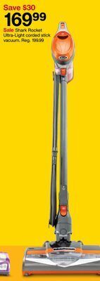 Target Shark rocket ultra-light corded stick offer