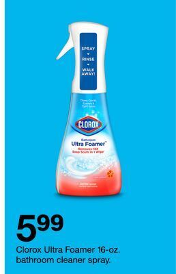 Target Clorox ultra foamer offer