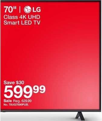 Target Lg 70 class 4k uhd smart led tv offer