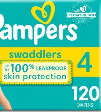 Target Pampers swaddlers 120-ct. enormous pack diapers offer