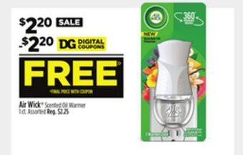 Dollar General Air wick® scented oil warmer offer