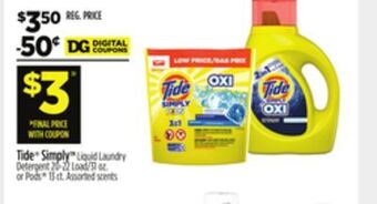 Dollar General Tide® offer