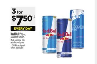 Dollar General Red bull® offer