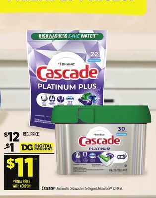 Dollar General Cascade® offer