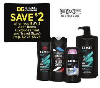 Dollar General Axe® items offer