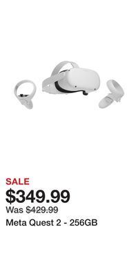 Game Stop Meta quest 2 - 256gb offer