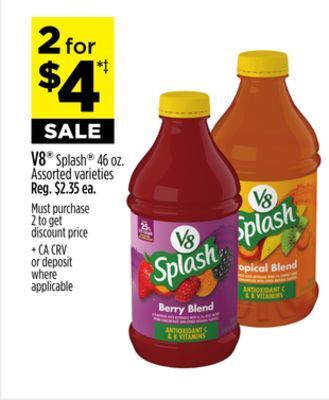 Dollar General V8® offer