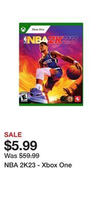 Game Stop Nba 2k23 - xbox one offer