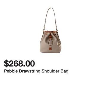 Belk Pebble drawstring shoulder bag offer
