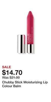 Ulta Beauty Chubby stick moisturizing lip colour balm offer