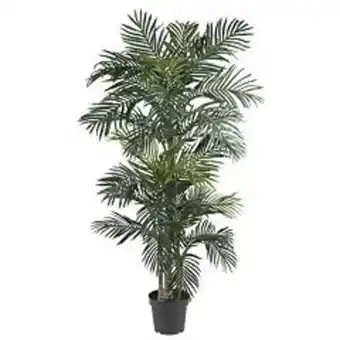 Kohl's Nearly natural 6 1/2-ft. silk golden cane palm tree offer