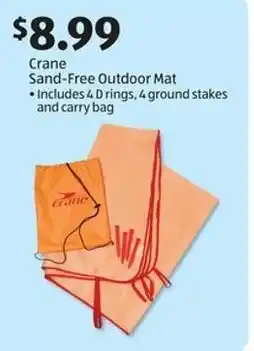 Aldi Crane Sand-Free Outdoor Mat offer