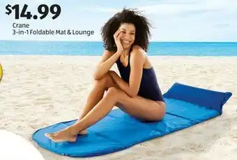 Aldi Crane 3-in-1 Foldable Mat & Lounge offer