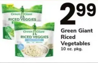 Safeway Green Giant Riced Vegetables 10 oz. pkg. offer