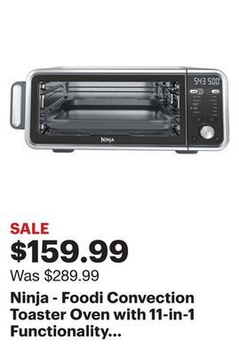 Best Buy Ninja - foodi convection toaster oven with 11-in-1 functionality with dual heat technology and flip functionality - silver offer