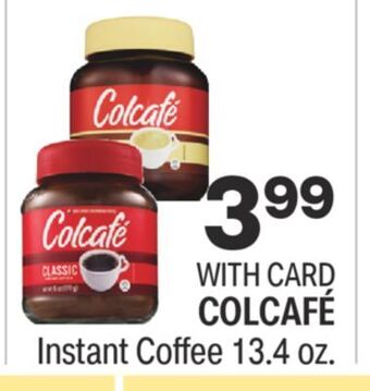 CVS Colcafé instant coffee 13.4 oz. offer