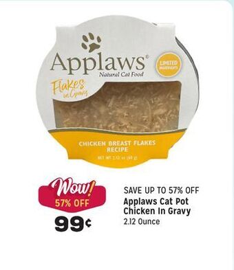 Grocery Outlet Cat pot chicken in gravy offer