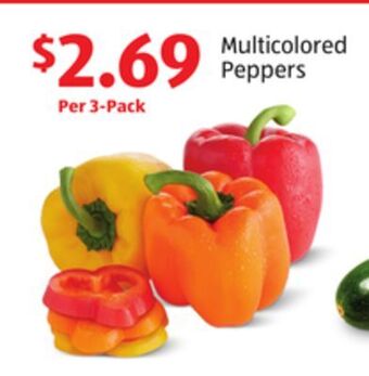 Aldi Multicolored peppers offer