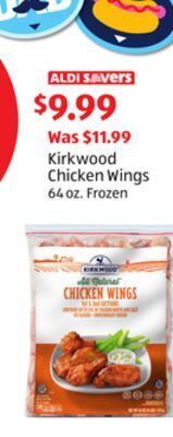 Aldi Kirkwood chicken wings offer