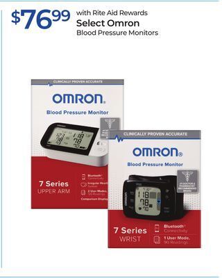 Rite Aid Select omron offer