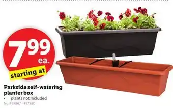 Lidl Parkside self-watering planter box offer