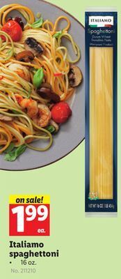 Lidl Italiamo spaghettoni offer