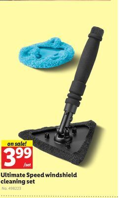 Lidl Ultimate speed windshield cleaning set offer