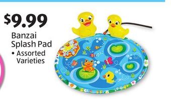 Aldi Banzai splash pad offer