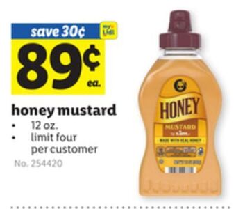 Lidl Honey mustard offer