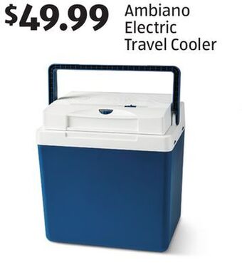 Aldi Ambiano electric travel cooler offer