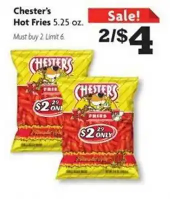 Family Dollar Chester Hot Fries offer