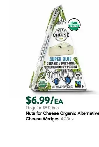 Plum Market Nuts For Cheese Organic Alternative Cheese Wedges offer