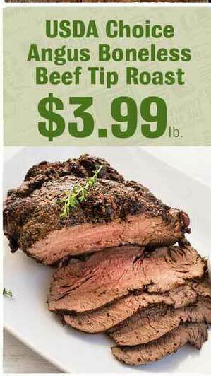 Robert Fresh Market USDA Choice Angus Boneless Beef Tip Roast offer