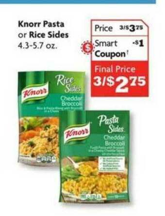 Family Dollar Knorr Pasta Or Rice Sides offer