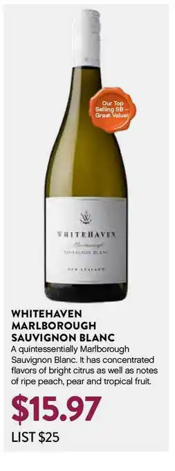 Whitehaven Marlborough Sauvignon Blanc