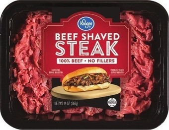 Kroger Kroger beef shaved steak offer