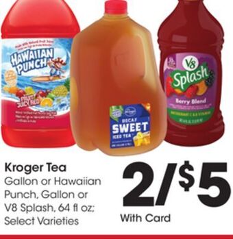 Kroger Kroger tea offer