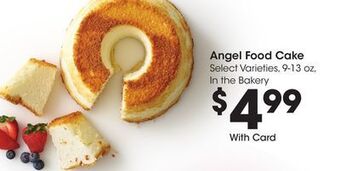 Kroger Angel food cake offer